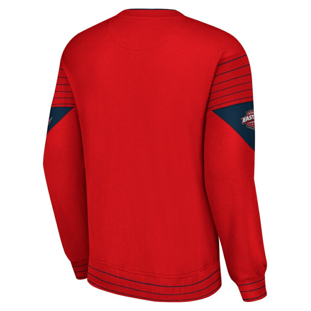 Washington Capitals Starter Faceoff Pullover Sweatshirt - Red | US 200115891