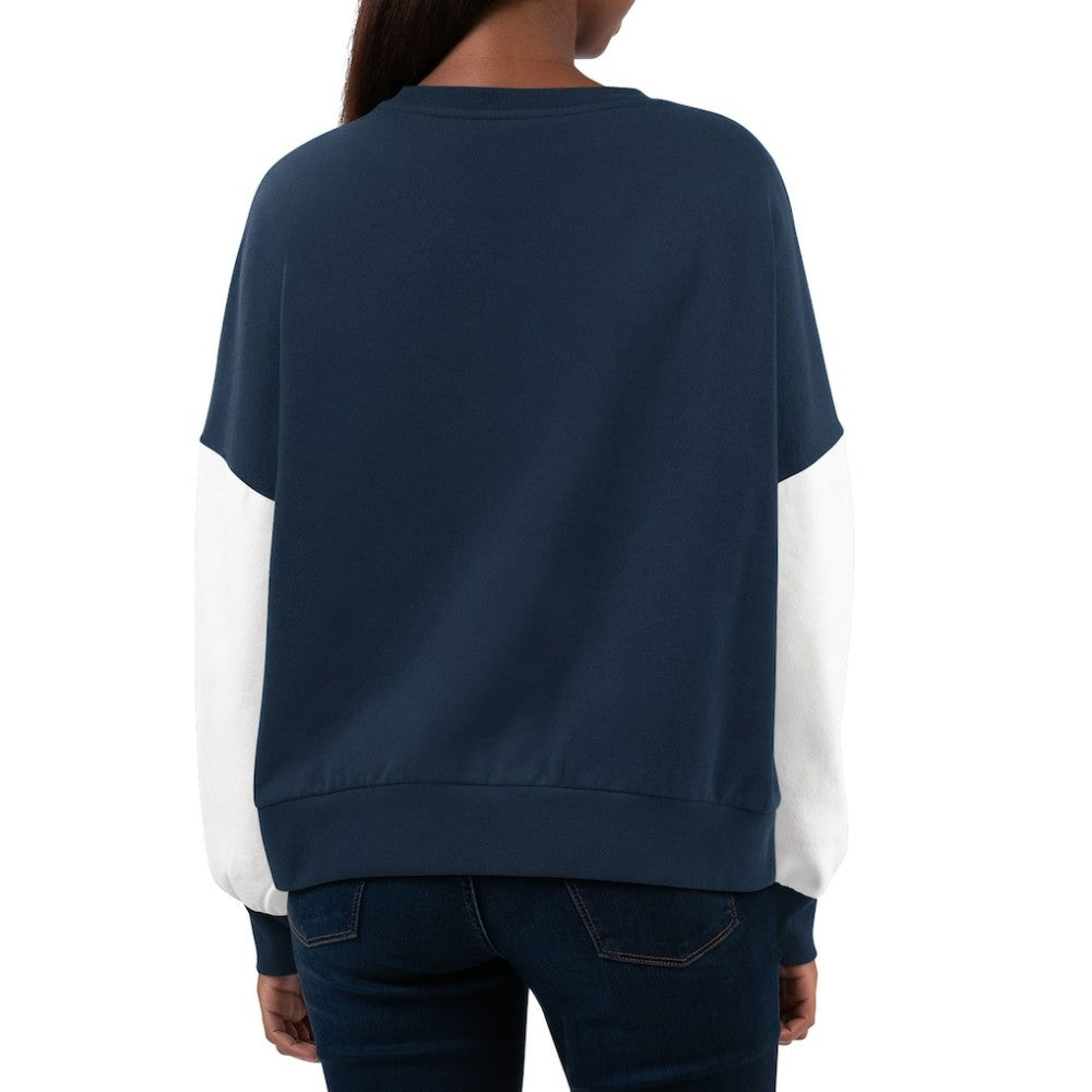 Seattle Kraken G-III 4Her by Carl Banks Women's Team Pride Pullover Sweatshirt - Deep Sea Blue | US 200115911