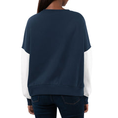 Seattle Kraken G-III 4Her by Carl Banks Women's Team Pride Pullover Sweatshirt - Deep Sea Blue | US 200115911