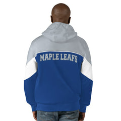 Toronto Maple Leafs Starter Power Forward Full-Zip Hoodie - Blue/Gray | US 200115916