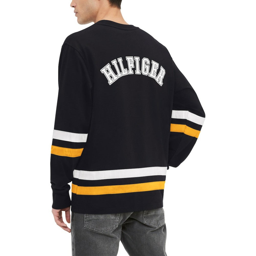 Boston Bruins Tommy Hilfiger Nolan Long Sleeve T-Shirt - Black | US 200115926