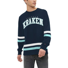 Seattle Kraken Tommy Hilfiger Nolan Long Sleeve T-Shirt - Navy | US 200115934