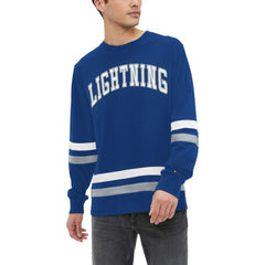 Tampa Bay Lightning Tommy Hilfiger Nolan Long Sleeve T-Shirt - Blue | US 200115935