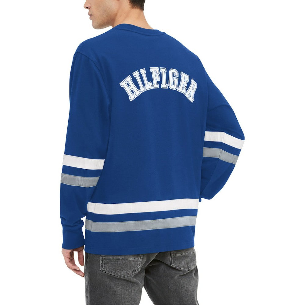 Tampa Bay Lightning Tommy Hilfiger Nolan Long Sleeve T-Shirt - Blue | US 200115935