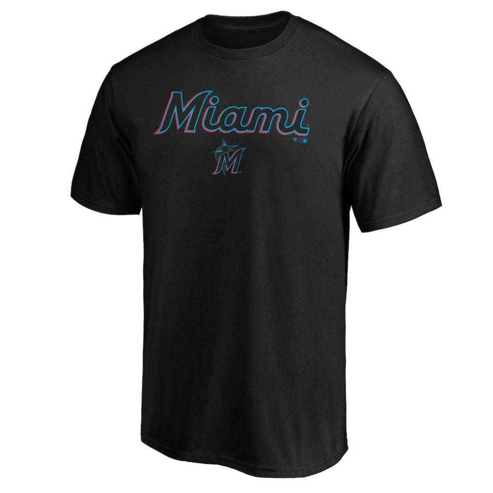 Miami Marlins Series Sweep T-Shirt - Black T-shirts