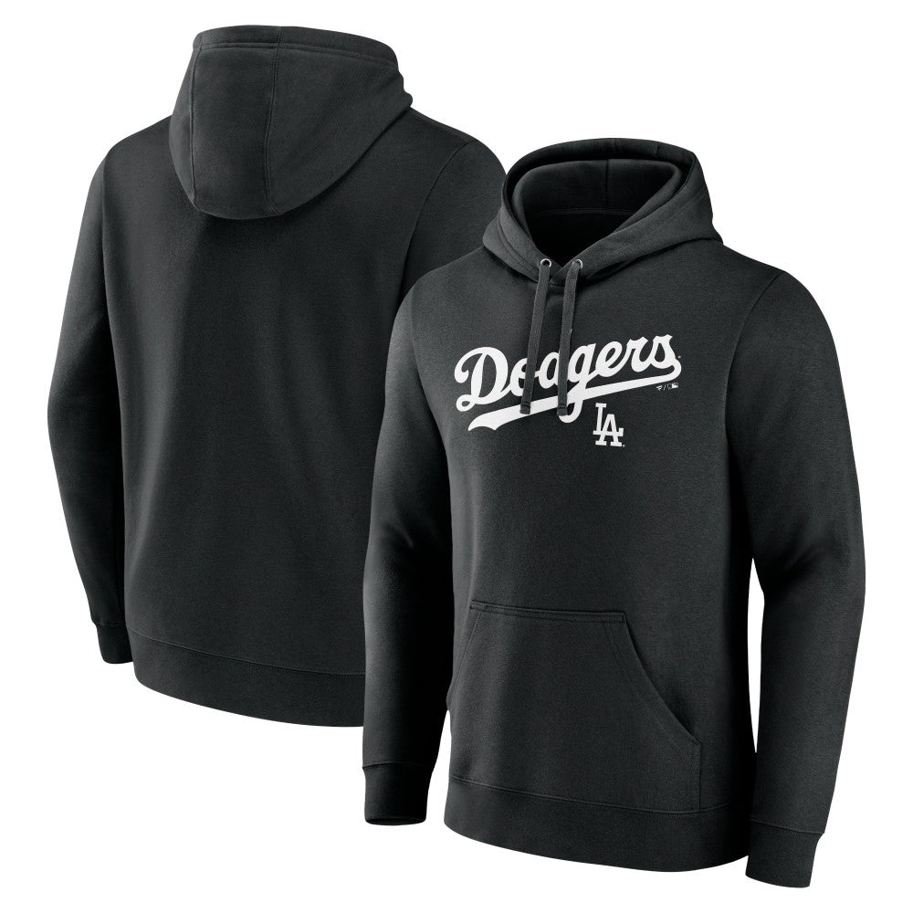 Los Angeles Dodgers Series Sweep Pullover Hoodie - Black Hoodies