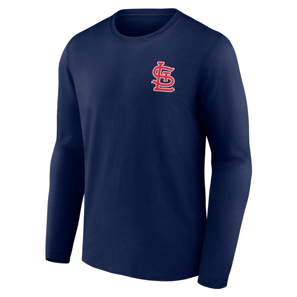 St. Louis Cardinals Hometown Collection Gateway Long Sleeve T-Shirt - Navy T-shirts