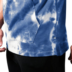 Los Angeles Rams MSX by Michael Strahan Resistance Sleeveless Pullover Hoodie - Royal Hoodies