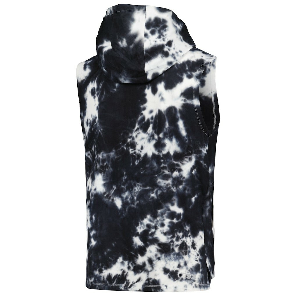 Las Vegas Raiders MSX by Michael Strahan Resistance Sleeveless Pullover Hoodie - Black Hoodies