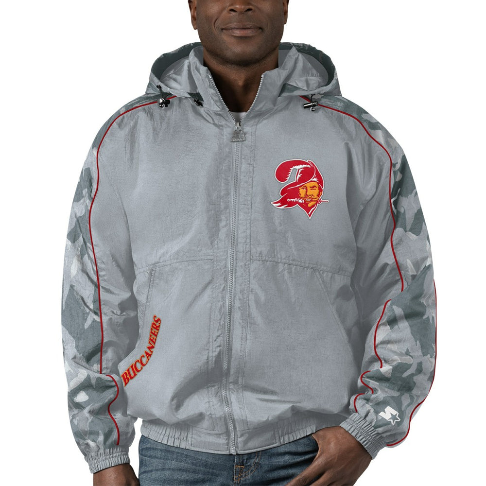 Tampa Bay Buccaneers Starter Thursday Night Gridiron Throwback Full-Zip Jacket - Gray Jackets