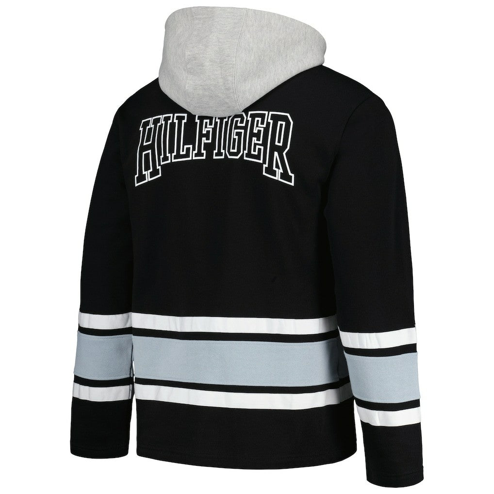 Las Vegas Raiders Tommy Hilfiger Ivan Fashion Pullover Hoodie - Black Hoodies