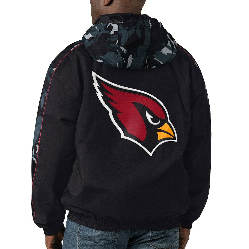 Arizona Cardinals Starter Thursday Night Gridiron Full-Zip Hoodie - Black Hoodies