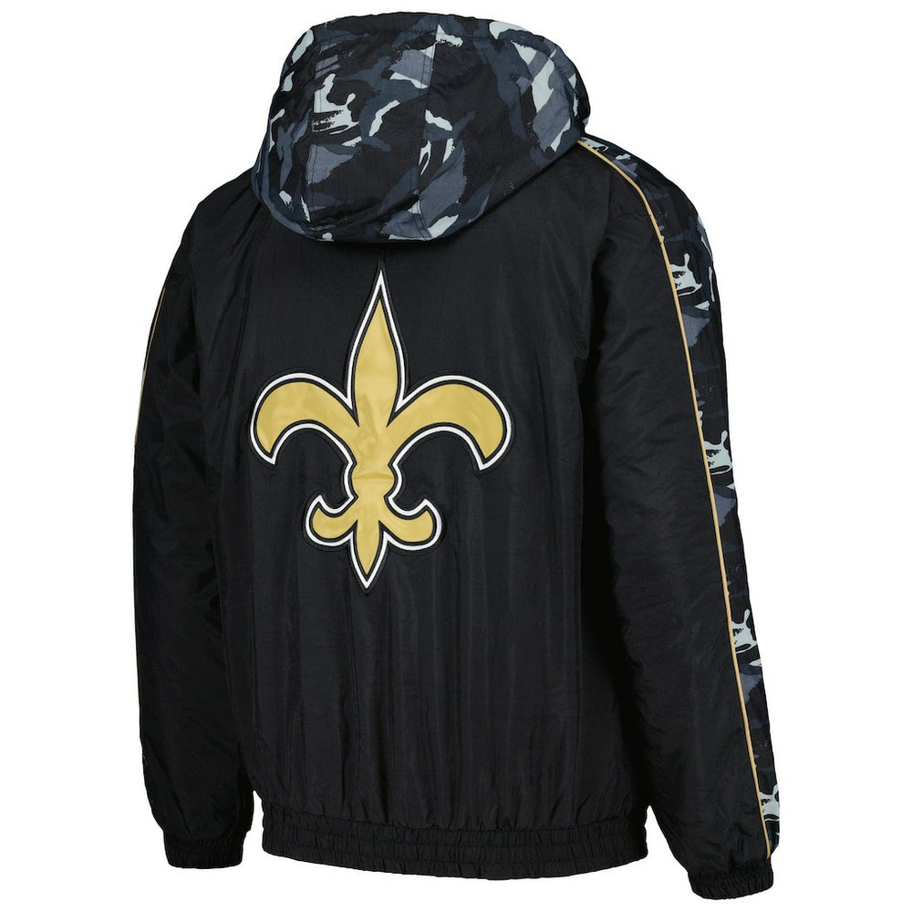 New Orleans Saints Starter Thursday Night Gridiron Full-Zip Hoodie - Black Hoodies