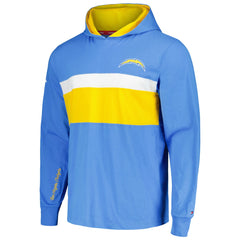 Los Angeles Chargers Tommy Hilfiger Morgan Long Sleeve Hoodie T-Shirt - Powder Blue Hoodies