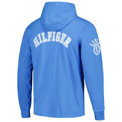 Los Angeles Chargers Tommy Hilfiger Morgan Long Sleeve Hoodie T-Shirt - Powder Blue Hoodies