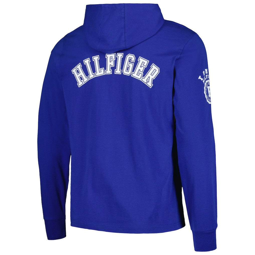 Indianapolis Colts Tommy Hilfiger Morgan Long Sleeve Hoodie T-Shirt - Royal Hoodies