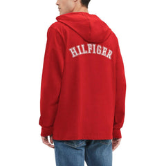 Atlanta Falcons Tommy Hilfiger Morgan Long Sleeve Hoodie T-Shirt - Red Hoodies