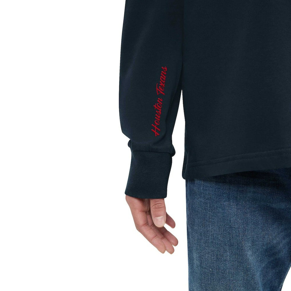 Houston Texans Tommy Hilfiger Morgan Long Sleeve Hoodie T-Shirt - Navy Hoodies