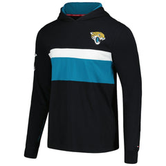 Jacksonville Jaguars Tommy Hilfiger Morgan Long Sleeve Hoodie T-Shirt - Black Hoodies