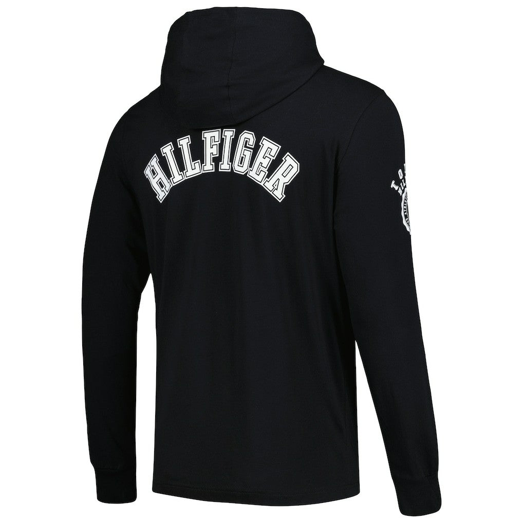 Jacksonville Jaguars Tommy Hilfiger Morgan Long Sleeve Hoodie T-Shirt - Black Hoodies