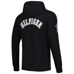 Jacksonville Jaguars Tommy Hilfiger Morgan Long Sleeve Hoodie T-Shirt - Black Hoodies