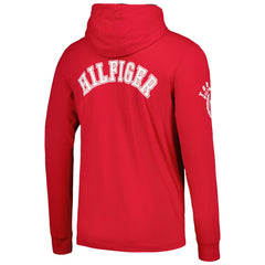 Tampa Bay Buccaneers Tommy Hilfiger Morgan Long Sleeve Hoodie T-Shirt - Red Hoodies