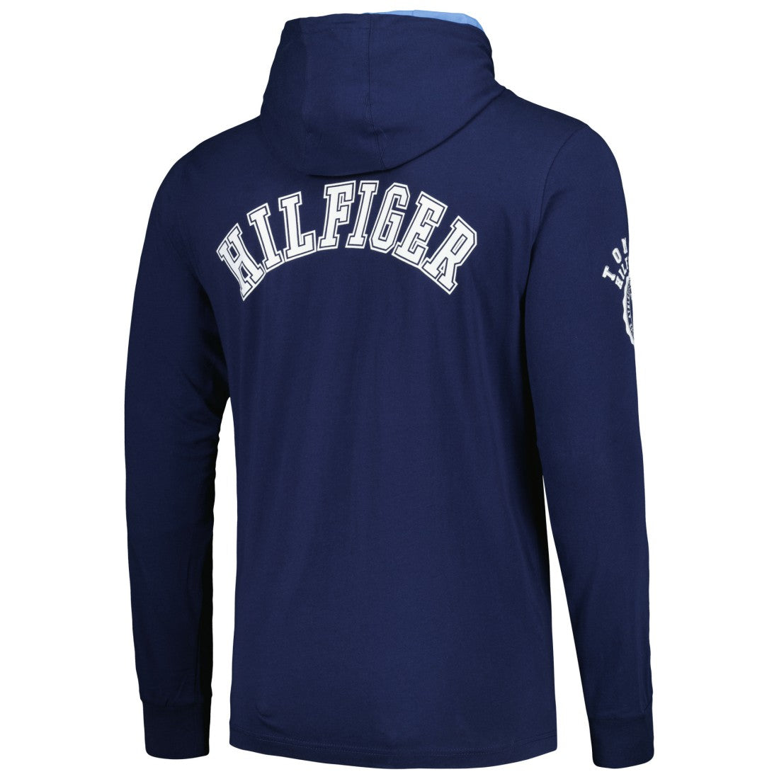 Tennessee Titans Tommy Hilfiger Morgan Long Sleeve Hoodie T-Shirt - Navy Hoodies