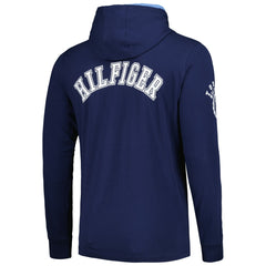 Tennessee Titans Tommy Hilfiger Morgan Long Sleeve Hoodie T-Shirt - Navy Hoodies