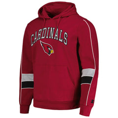 Arizona Cardinals Starter Captain Pullover Hoodie - Cardinal Hoodies