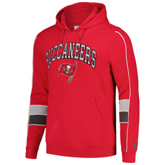 Tampa Bay Buccaneers Starter Captain Pullover Hoodie - Red Hoodies