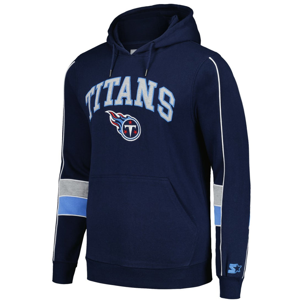 Tennessee Titans Starter Captain Pullover Hoodie - Navy Hoodies
