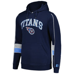 Tennessee Titans Starter Captain Pullover Hoodie - Navy Hoodies