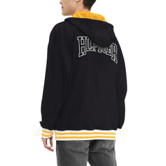 Pittsburgh Steelers Tommy Hilfiger Aaron Quarter-Zip Hoodie - Black Hoodies