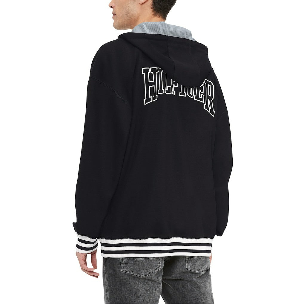 Las Vegas Raiders Tommy Hilfiger Aaron Quarter-Zip Hoodie - Black Hoodies