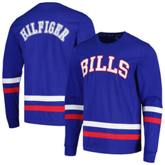 Buffalo Bills Tommy Hilfiger Nolan Long Sleeve T-Shirt - Royal/Red T-shirts