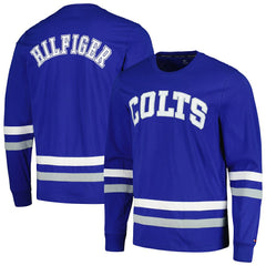 Indianapolis Colts Tommy Hilfiger Nolan Long Sleeve T-Shirt - Royal/Gray T-shirts