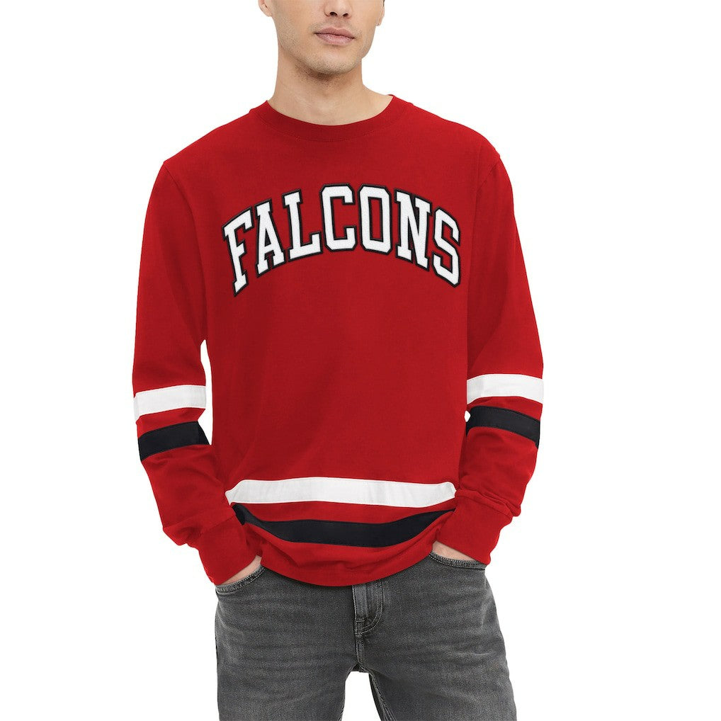 Atlanta Falcons Tommy Hilfiger Nolan Long Sleeve T-Shirt - Red/Black T-shirts
