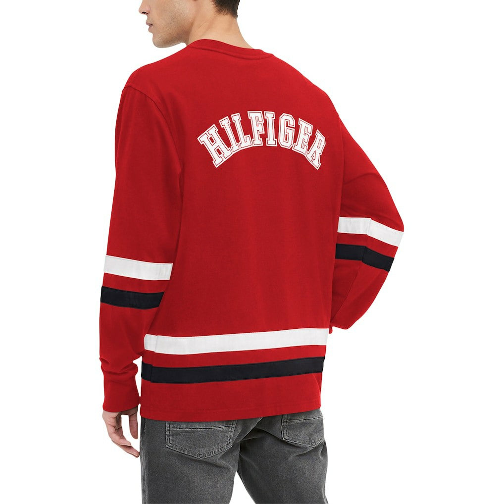 Atlanta Falcons Tommy Hilfiger Nolan Long Sleeve T-Shirt - Red/Black T-shirts