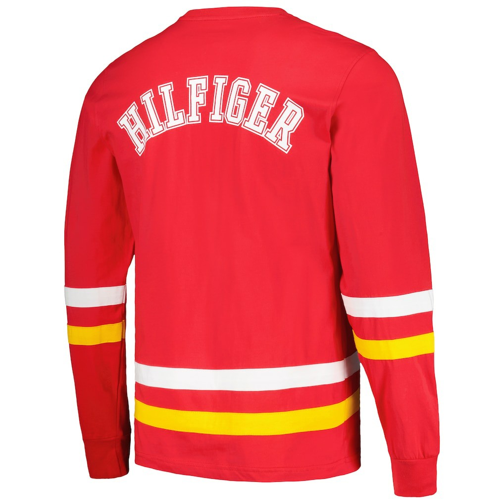 Kansas City Chiefs Tommy Hilfiger Nolan Long Sleeve T-Shirt - Red/Gold T-shirts