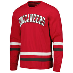 Tampa Bay Buccaneers Tommy Hilfiger Nolan Long Sleeve T-Shirt - Red/Pewter T-shirts