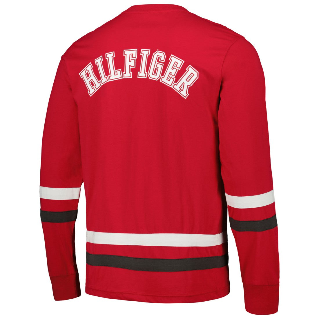 Tampa Bay Buccaneers Tommy Hilfiger Nolan Long Sleeve T-Shirt - Red/Pewter T-shirts
