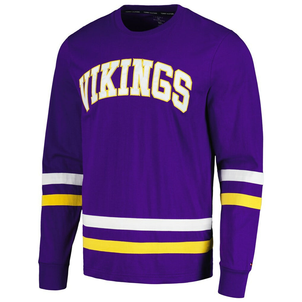 Minnesota Vikings Tommy Hilfiger Nolan Long Sleeve T-Shirt - Purple/Gold T-shirts