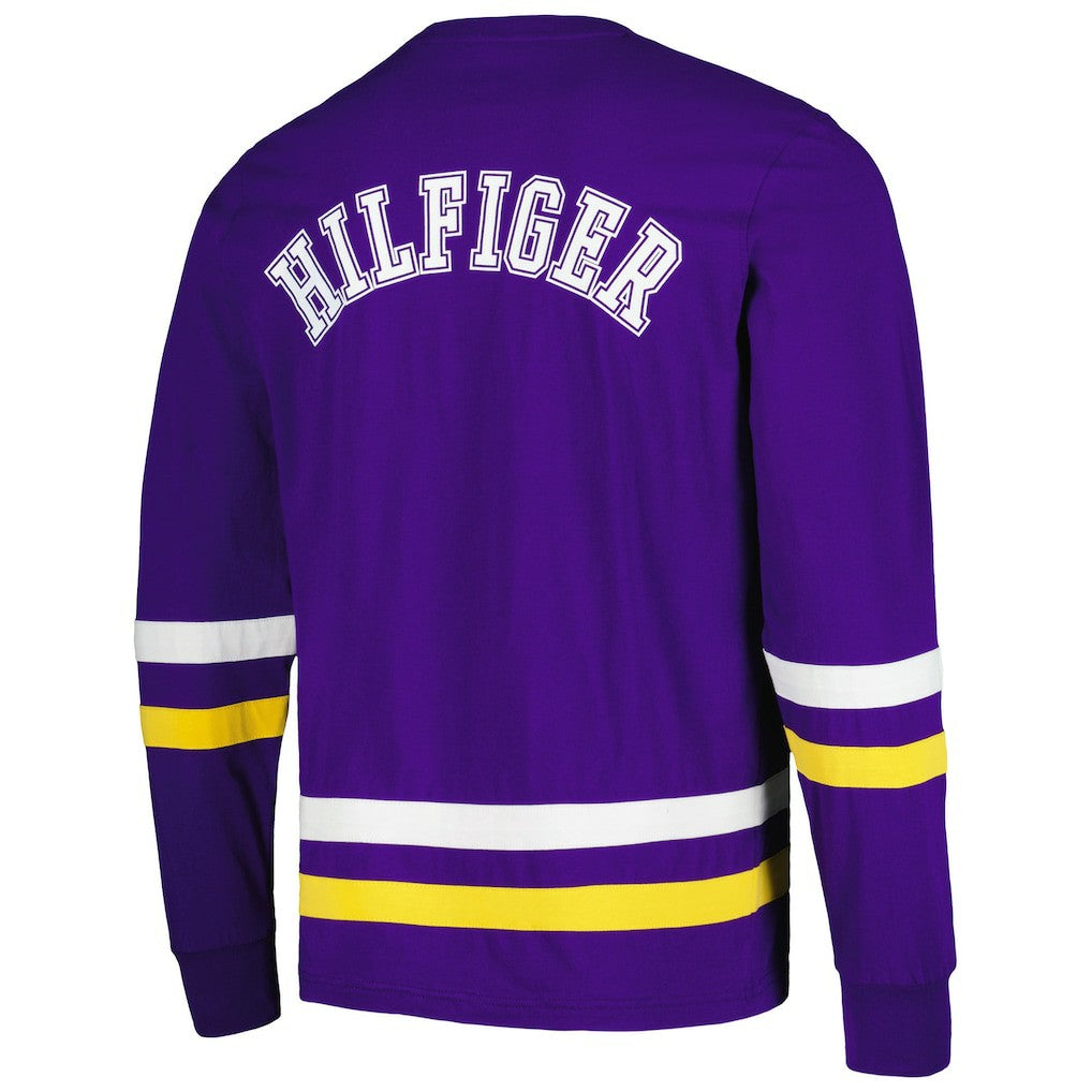 Minnesota Vikings Tommy Hilfiger Nolan Long Sleeve T-Shirt - Purple/Gold T-shirts