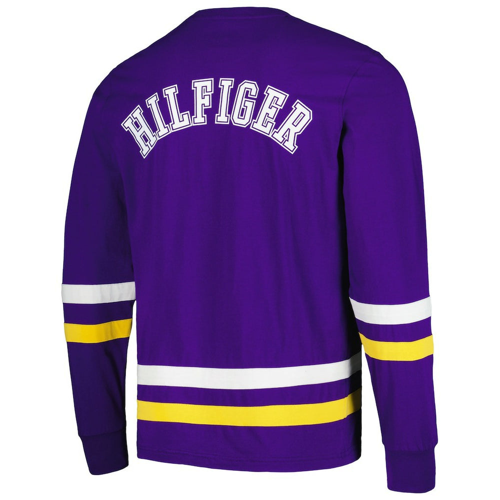 Minnesota Vikings Tommy Hilfiger Nolan Long Sleeve T-Shirt - Purple/Gold T-shirts