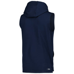 Tennessee Titans MSX by Michael Strahan Marathon Sleeveless Pullover Hoodie - Navy Hoodies