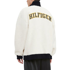 Pittsburgh Steelers Tommy Hilfiger Jordan Sherpa Quarter-Zip Sweatshirt - Cream Sweatshirts