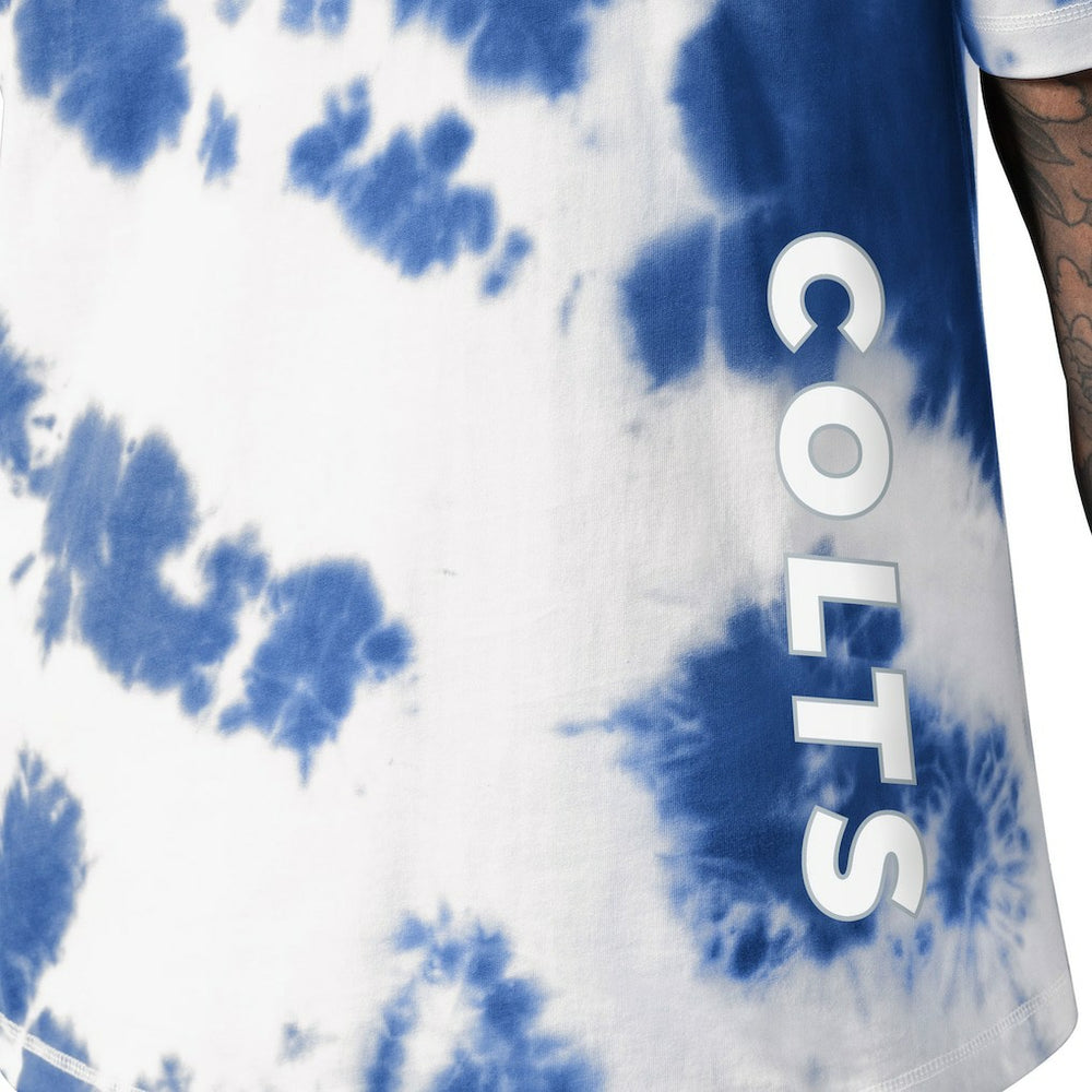 Indianapolis Colts MSX by Michael Strahan Freestyle Tie-Dye T-Shirt - Royal T-shirts