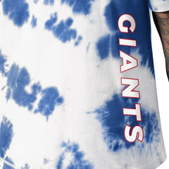 New York Giants MSX by Michael Strahan Freestyle Tie-Dye T-Shirt - Royal T-shirts