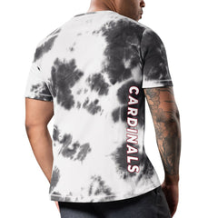 Arizona Cardinals MSX by Michael Strahan Freestyle Tie-Dye T-Shirt - Black T-shirts