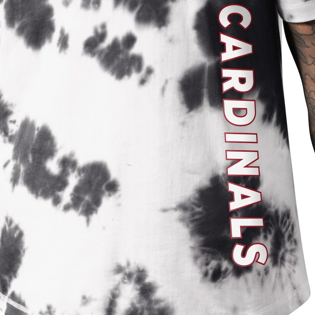 Arizona Cardinals MSX by Michael Strahan Freestyle Tie-Dye T-Shirt - Black T-shirts